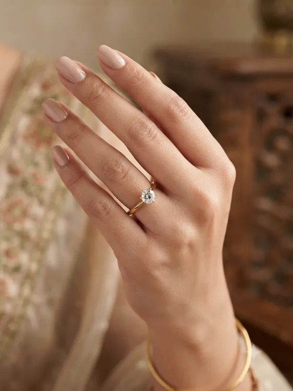 925_Sterling_Silver_Lab-Grown_Diamond_Ring_–_Round_Brilliant_Cut