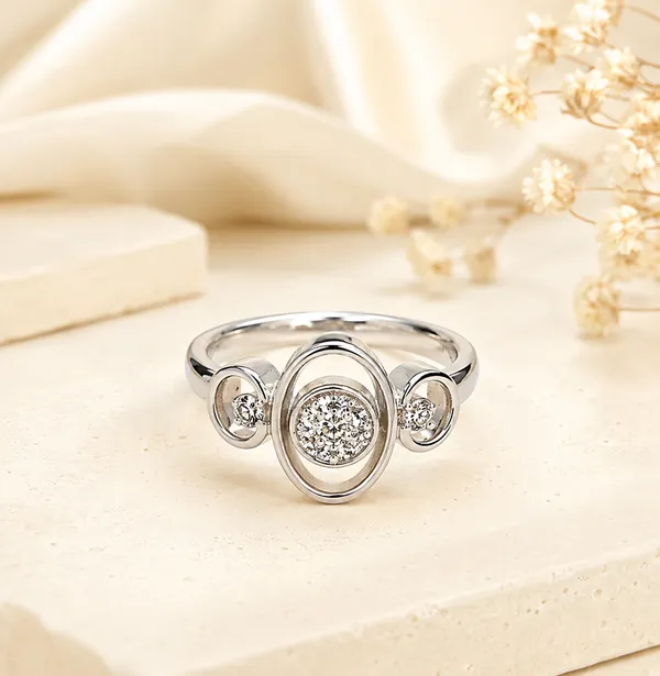 925_Sterling_Silver_Oval_CZ_Designer_Ring_for_Women_|_Elegant_Statement_Ring