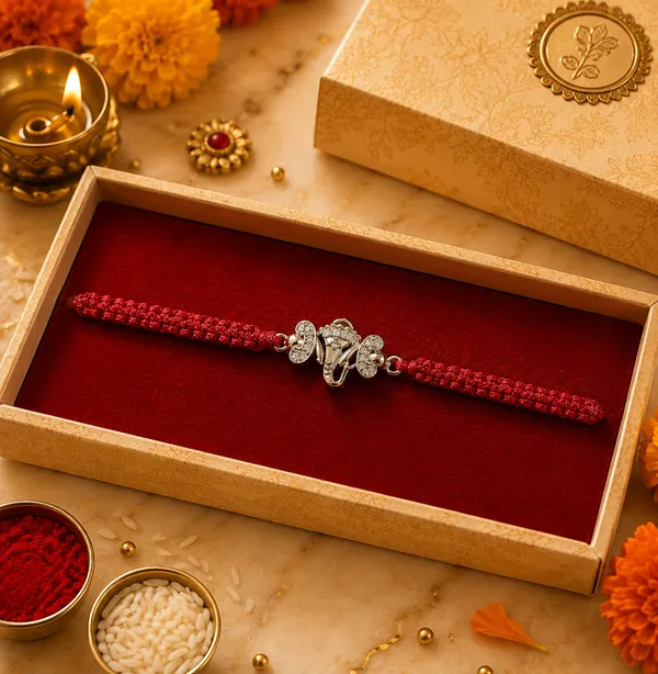 925_Sterling_Silver_Rakhi_for_Brother_|_Premium_Designer_Silver_Raksha_Bandhan_Rakhi_|_Elegant_Silver_Rakhi_Gift