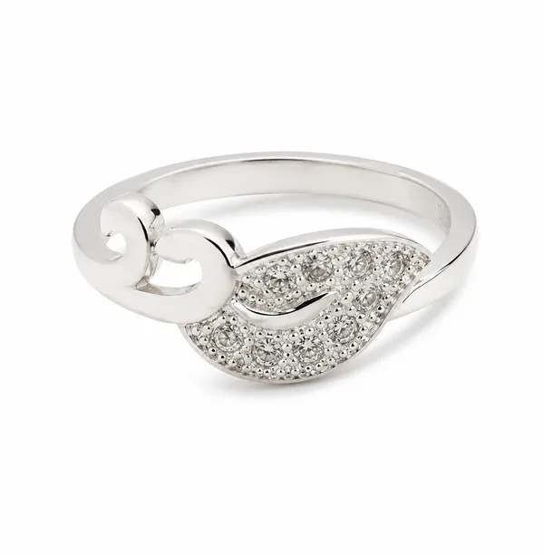 92.5_Sterling_Silver_Elegant_Swan_Ring_with_Sparkling_White_Stones_|_Certified_925_Silver_Swan_Statement_Ring