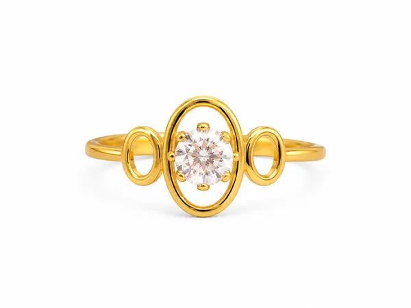 18K_Yellow_Gold_Natural_Diamond_Ring_|_0.18_Ct_E-F_VS-SI_Diamonds_|_IGI_Certified_Diamond_Ring_for_Women