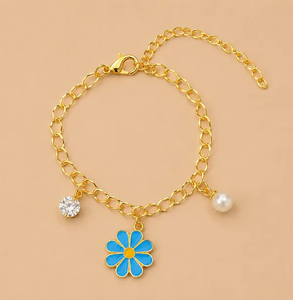 Azure_Bloom_Charm_Bracelet_–_1_Gram_Gold_Plated