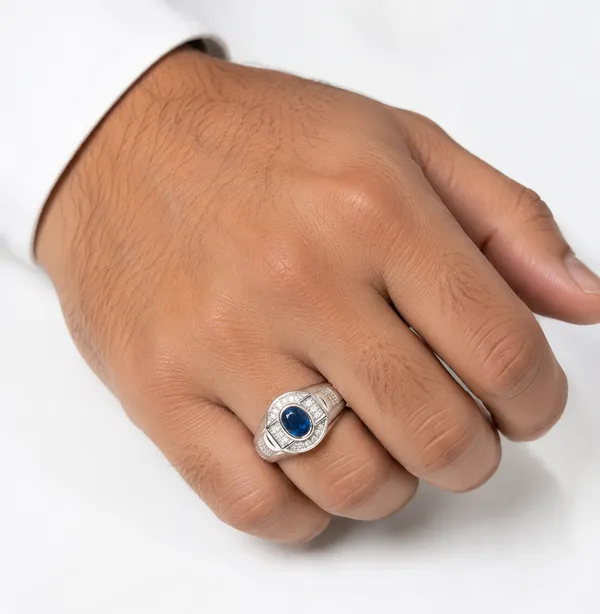Certified_925_Sterling_Silver_Blue_Stone_Ring_for_Men_|_Premium_Sapphire_Look_Statement_Ring