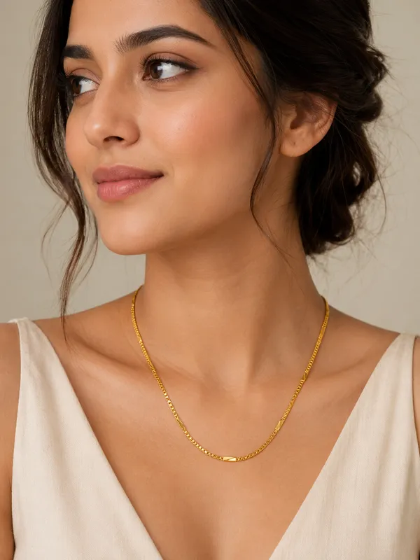 Classic_Regal_Link_1_Gram_Gold_Plated_Women's_Chain