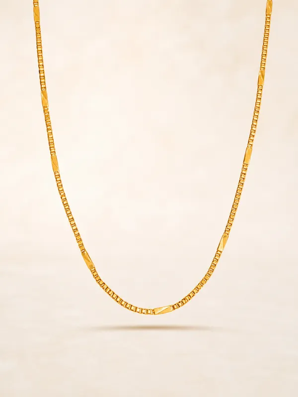 Classic_Regal_Link_1_Gram_Gold_Plated_Women's_Chain