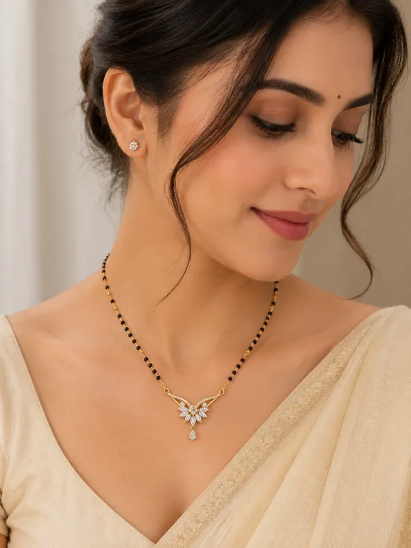 Diamond_Floral_Grace_Mangalsutra