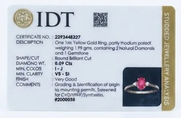 Elegant_1.19_Ct_Yellow_Gold_Diamond_&_Pink_Tourmaline_Ring