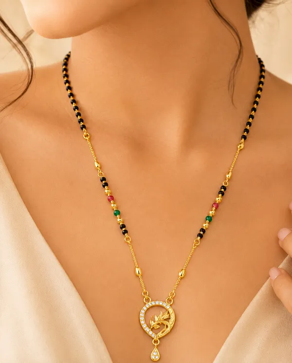Elegant_Floral_Gold_Plated_Mangalsutra