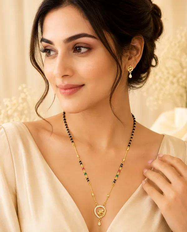 Elegant_Floral_Gold_Plated_Mangalsutra