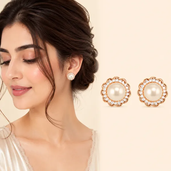 Elegant_Rose_Gold_Pearl_Stud_Earrings_for_Women