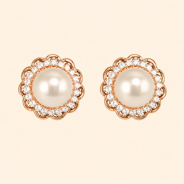 Elegant_Rose_Gold_Pearl_Stud_Earrings_for_Women