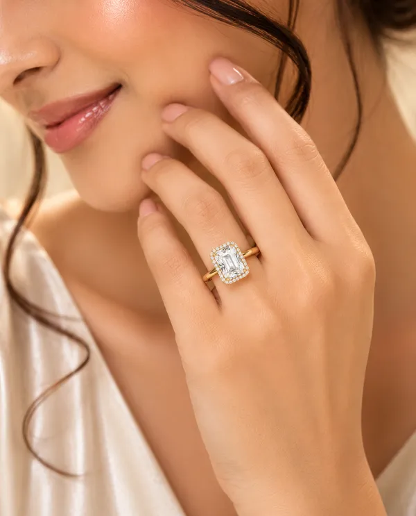 Emerald_Radiance_1_Gram_Gold_Plated_Halo_Ring