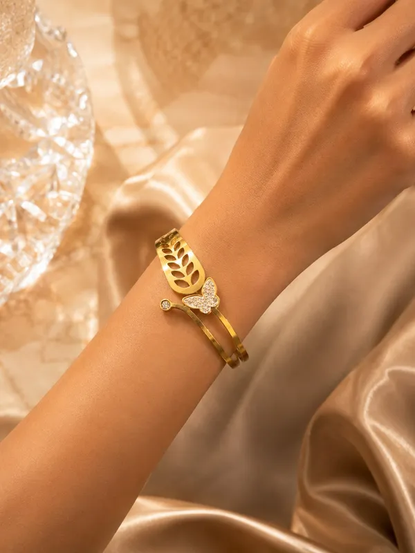 Golden_Flutter_Butterfly_Kada_–_1_Gram_Gold_Plated_Bracelet