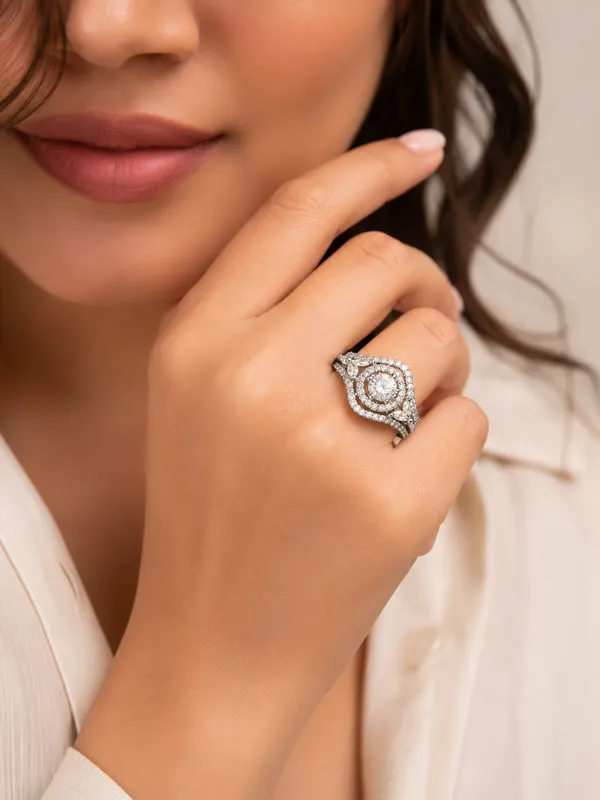 Luxury_Double_Halo_AD_Cocktail_Ring_|_Real_Diamond_Look_Silver_Finish_American_Diamond_Statement_Ring_for_Women