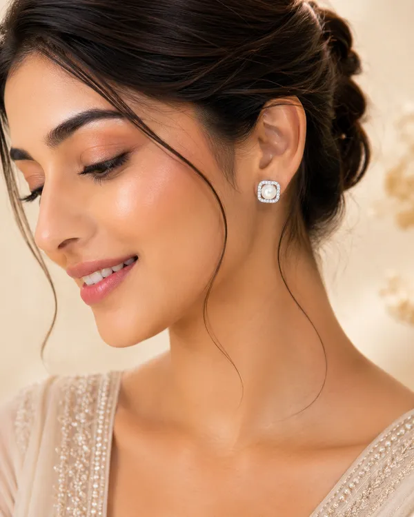 Luxury_Real_Diamond_Look_Pearl_Stud_Earrings_for_Women_|_Silver_Finish_Halo_CZ_Pearl_Earrings_|_Elegant_Everyday_&_Party_Wear_Jewellery