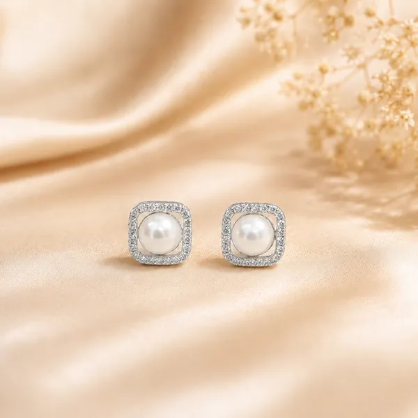 Luxury_Real_Diamond_Look_Pearl_Stud_Earrings_for_Women_|_Silver_Finish_Halo_CZ_Pearl_Earrings_|_Elegant_Everyday_&_Party_Wear_Jewellery
