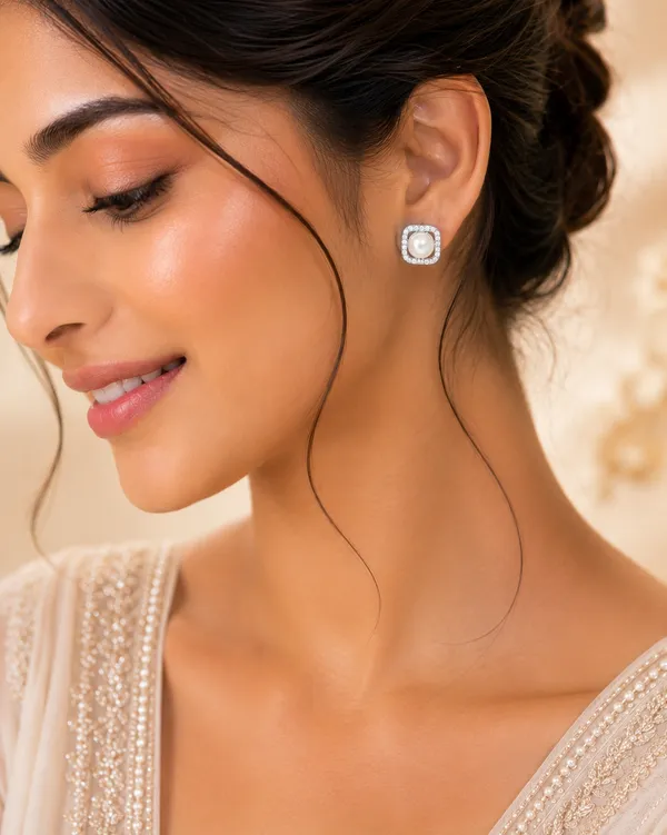 Luxury_Real_Diamond_Look_Pearl_Stud_Earrings_for_Women_|_Silver_Finish_Halo_CZ_Pearl_Earrings_|_Elegant_Everyday_&_Party_Wear_Jewellery