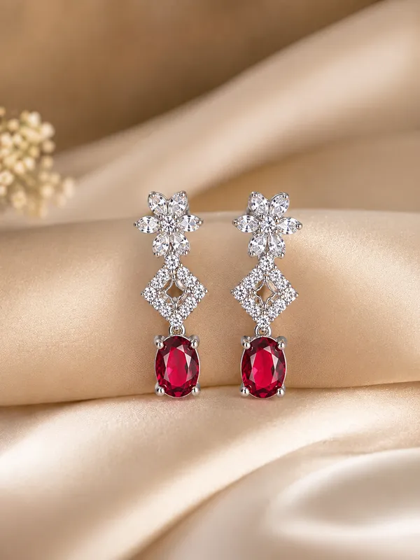 Luxury_Silver_Plated_Ruby_Red_CZ_Necklace_Set_for_Women_|_Premium_American_Diamond_Bridal_Jewellery_Set