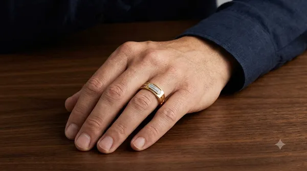 Men’s_Natural_Diamond_Yellow_Gold_Ring_–_35_Diamond_Round_Brilliant_Cluster