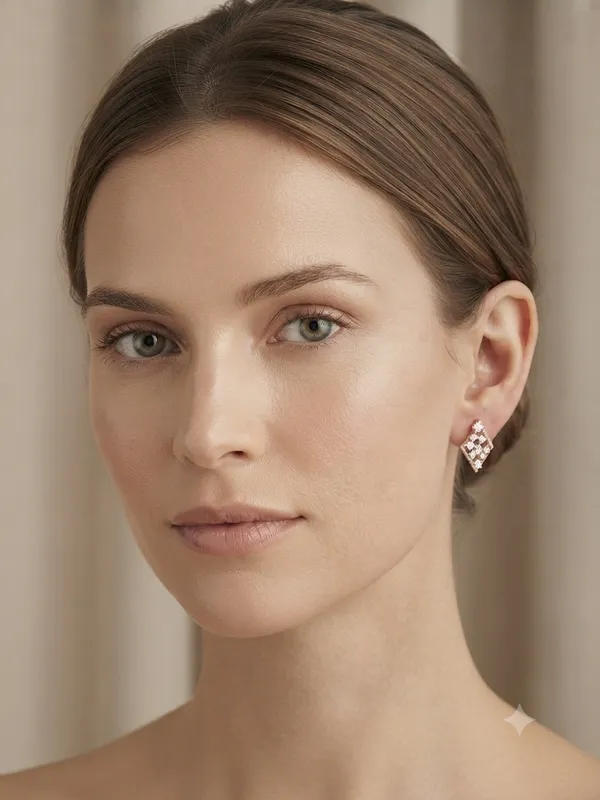 Natural_Diamond_Gold_Stud_Earrings_–_Round_Brilliant_J_Color_SI_Clarity