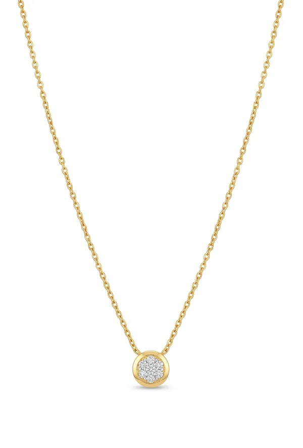 Natural_Diamond_Yellow_Gold_Necklace_|_7_Round_Brilliant_Diamonds_|_0.25_Ct_|_G-H_VS-SI
