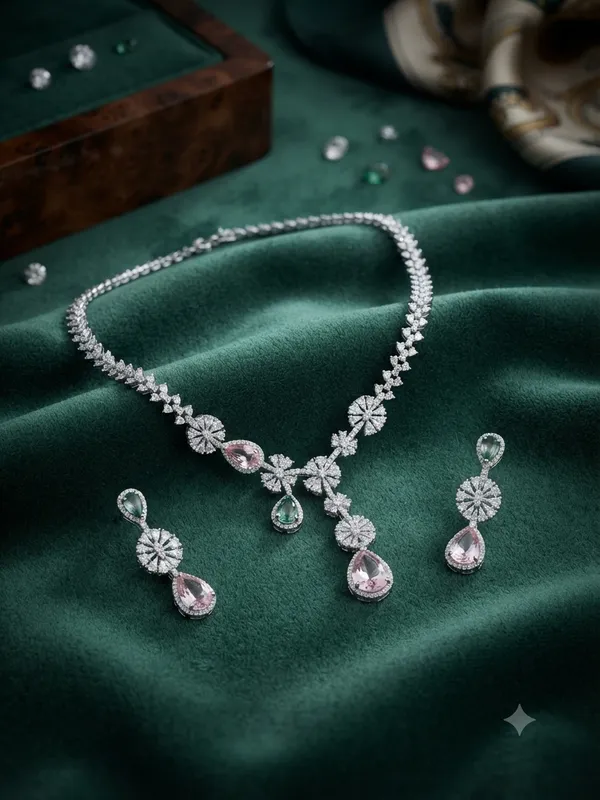 Radiant_Blossom_AD_Necklace_Set_with_Pastel_Drops