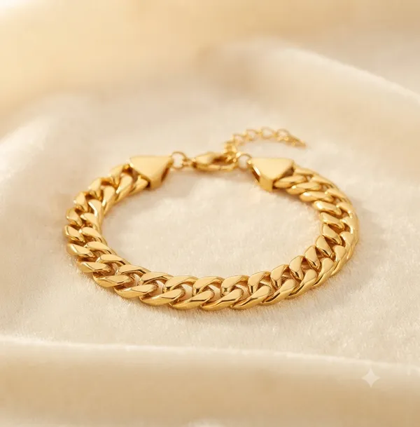 Royal_Cuban_Link_Gold_Plated_Men's_Bracelet