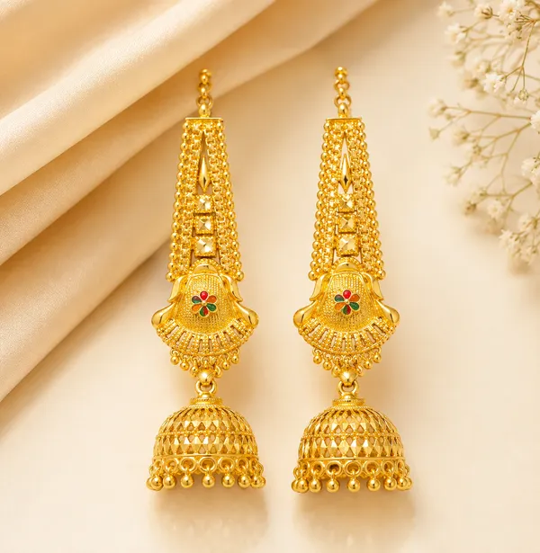 Royal_Floral_Gold_Plated_Jhumki_Earrings