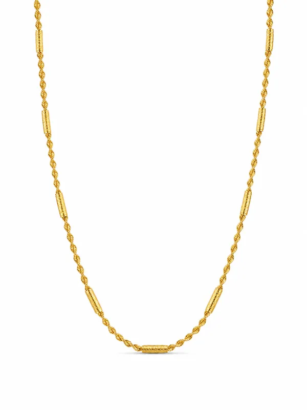 Royal_Twist_Barrel_1_Gram_Gold_Plated_Women's_Chain