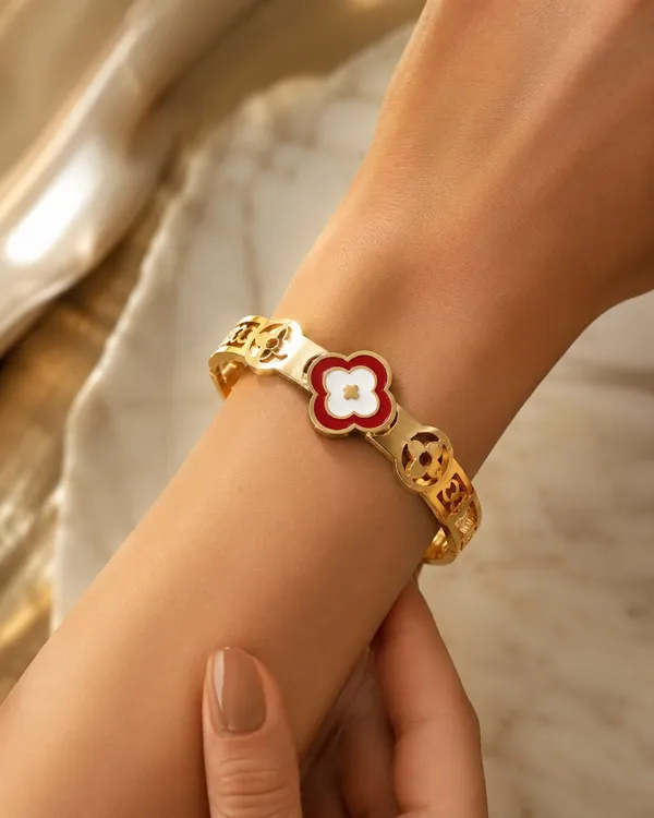Ruby_Clover_Elegance_Kada_–_1_Gram_Gold_Plated_Bracelet
