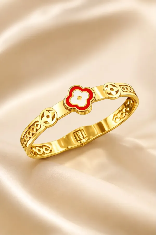Ruby_Clover_Elegance_Kada_–_1_Gram_Gold_Plated_Bracelet