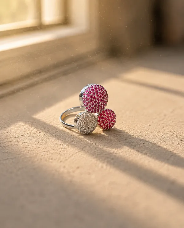Ruby_Red_Crystal_Cluster_Statement_Ring_for_Women_|_Silver_Plated_Fashion_Imitation_Ring_|_Party_Wear_Adjustable_Ring