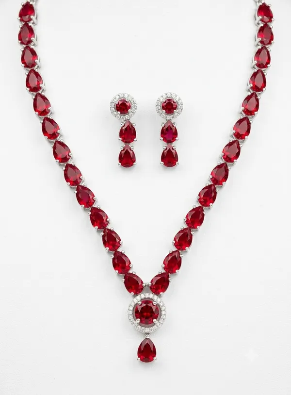 Ruby_Red_Teardrop_AD_Necklace_Set