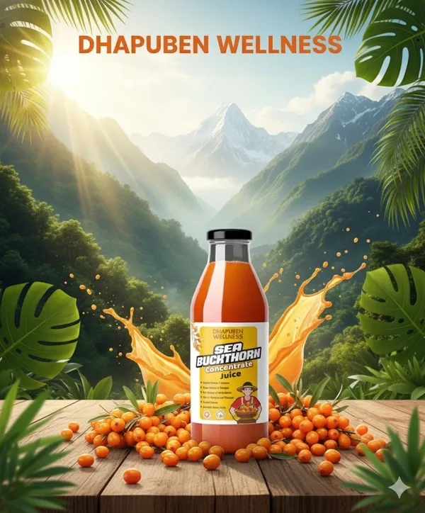 Dhapuben_Wellness_Sea_Buckthorn_Juice_Omega_7_Antioxidant_300Ml