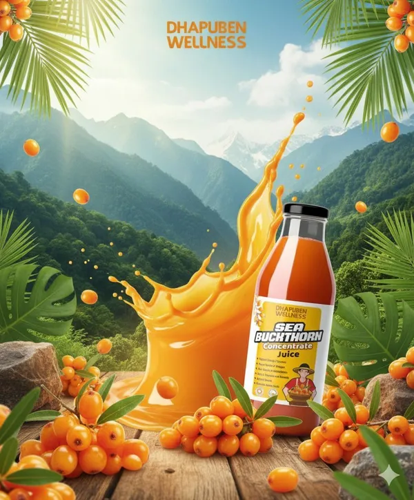 Dhapuben_Wellness_Sea_Buckthorn_Juice_Omega_7_Antioxidant_300Ml