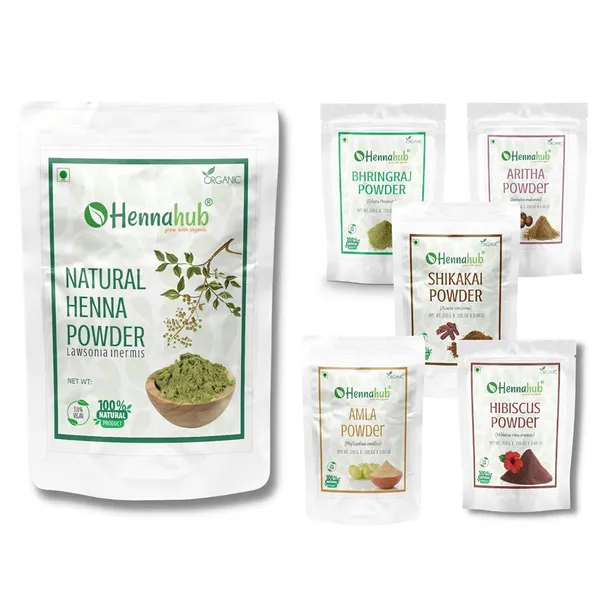 Natural_Henna_1_Kg_And_Amla_Reetha_Shikakai_Bhringraj_Hibiscus_Powder_For_Hair_200_G_Each_Pack_Of_5