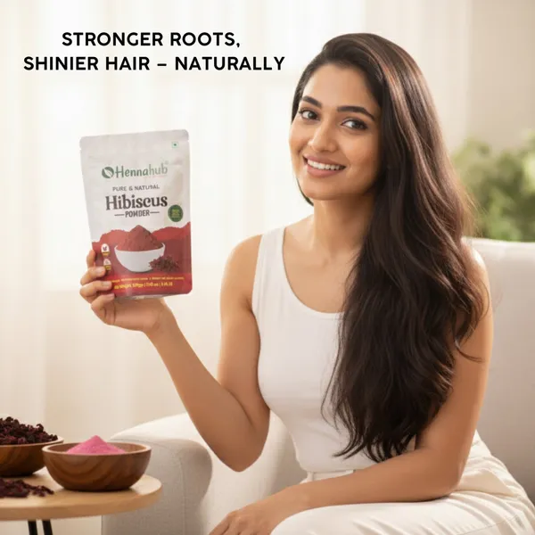 Hennahub_Hibiscus_Powder_200_Gm_For_Hair_Skin_Care_Hibiscus_Rosa_Sinensis_Pack_Of_2