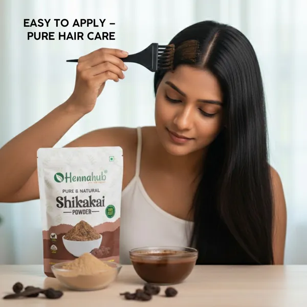 Hennahub_Shikakai_Powder_For_Gentle_Hair_Care_And_Natural_Shine_200_Gm_Pack_Of_2