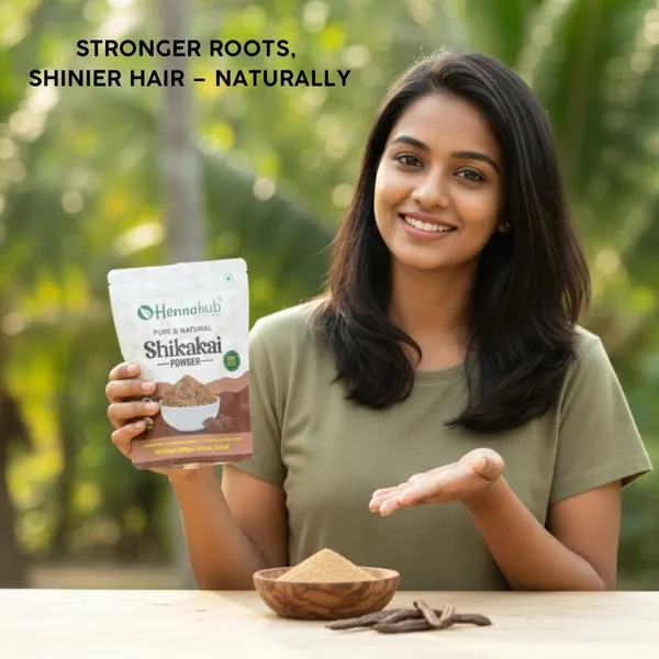 Hennahub_Shikakai_Powder_For_Gentle_Hair_Care_And_Natural_Shine_200_Gm_Pack_Of_2