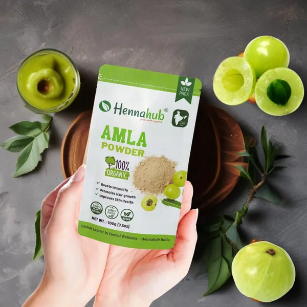 Hennahub_Organic_Amla_Powder_For_Hair_Care_100_Pure_Natural_Chemical_Free_Hair_Strengthening_Conditioning_Powder_Rich_In_Vitamin_C_Antioxidants_For_Healthy_Hair_100_Gm_New_Pack_Pack_Of_4