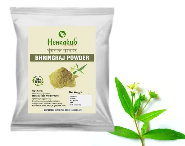 Hennahub_Natural_Haircare_Powder_Bhringraj_Powder_1_Kg_Pack