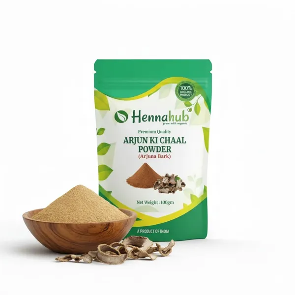 Hennahub_Arjun_Ki_Chaal_Powder_Food_Grade_100_Gm_Pure_Terminalia_Arjuna_Bark_Powder_Traditional_Plant_Based_Ingredient_For_Herbal_Drinks_Home_Recipes_Pack_Of_2