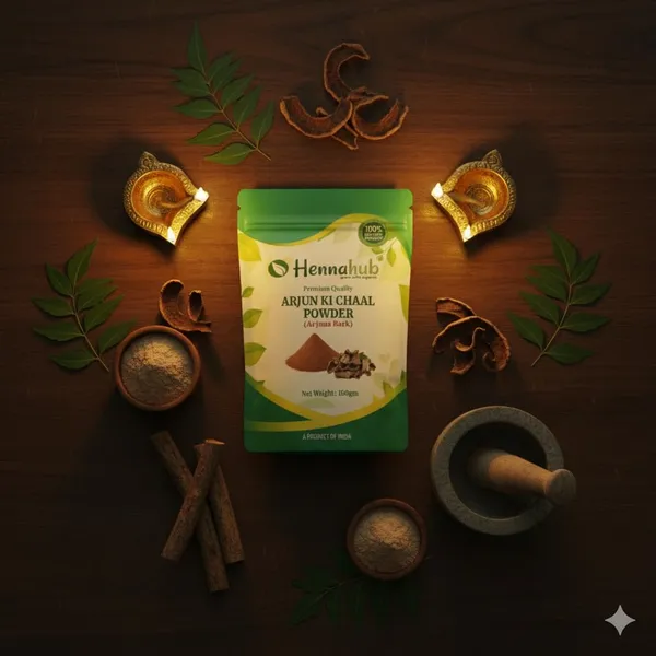 Hennahub_Arjun_Ki_Chaal_Powder_Food_Grade_100_Gm_Pure_Terminalia_Arjuna_Bark_Powder_Traditional_Plant_Based_Ingredient_For_Herbal_Drinks_Home_Recipes_Pack_Of_2