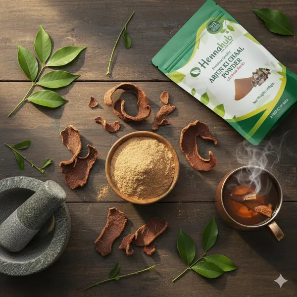 Hennahub_Arjun_Ki_Chaal_Powder_Food_Grade_100_Gm_Pure_Terminalia_Arjuna_Bark_Powder_Traditional_Plant_Based_Ingredient_For_Herbal_Drinks_Home_Recipes_Pack_Of_2