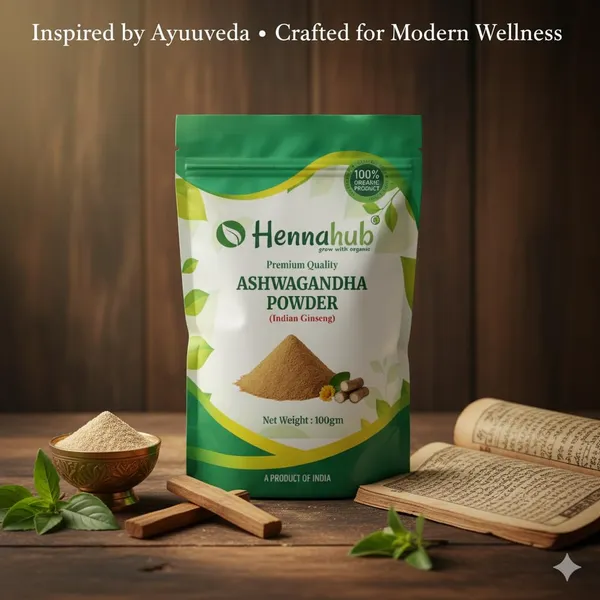 Hennahub_Ashwagandha_Powder_Food_Grade_100_Gm_Pack_100_Natural_Withania_Somnifera_Root_Powder_Plant_Based_Nutrient_Source_Pack_Of_2