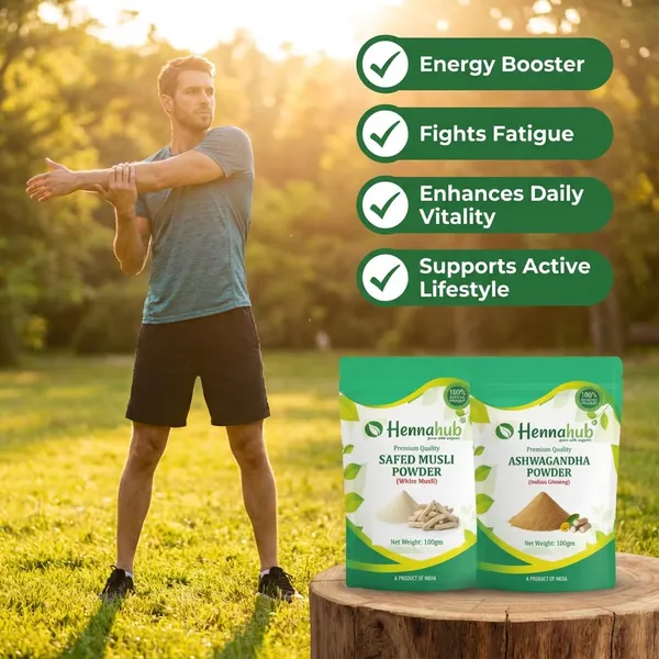 Hennahub_Men_S_Performance_Vitality_Combo_Ashwagandha_Safed_Musli_Shatavari_Kaunch_Beej_Powder_Pack_Of_4_X_100_G_Strength_Stamina_Energy_Wellness_Support_100_Ayurvedic