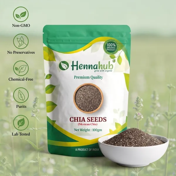 Hennahub_Premium_Chia_Seeds_100_G_Raw_Unroasted_Omega_3_Fibre_Protein_Rich_Superfood_Gluten_Free_Seeds_For_Smoothies_Puddings_Weight_Loss_Salads_Daily_Nutrition_Pack_Of_2