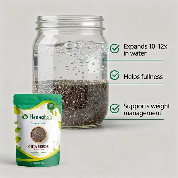 Hennahub_Premium_Chia_Seeds_100_G_Raw_Unroasted_Omega_3_Fibre_Protein_Rich_Superfood_Gluten_Free_Seeds_For_Smoothies_Puddings_Weight_Loss_Salads_Daily_Nutrition_Pack_Of_2