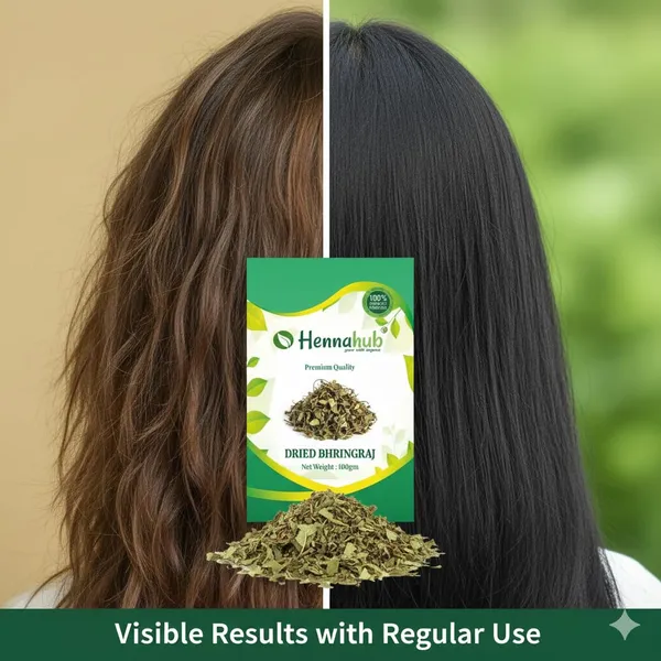 Hennahub_Whole_Dried_Raw_Bhringraj_Leaves_Sabut_100_Gm_Pack_100_Natural_Ayurvedic_Herb_For_Hair_Growth_Scalp_Care_Pack_Of_2