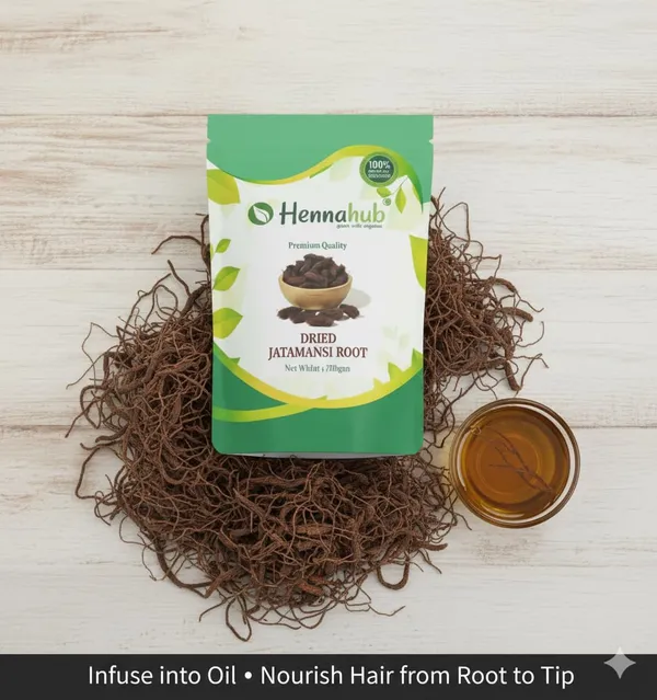 Hennahub_Whole_Dried_Raw_Jatamansi_Roots_Sabut_100_Gm_Pack_100_Natural_Spikenard_Root_Ayurvedic_Herb_For_Stress_Relief_Hair_Growth_Sleep_Support_Pack_Of_2